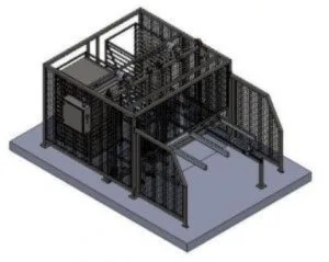 CAD tekening lift